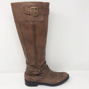 ENZO ANGIOLINI LEATHER KNEE HIGH BOOT